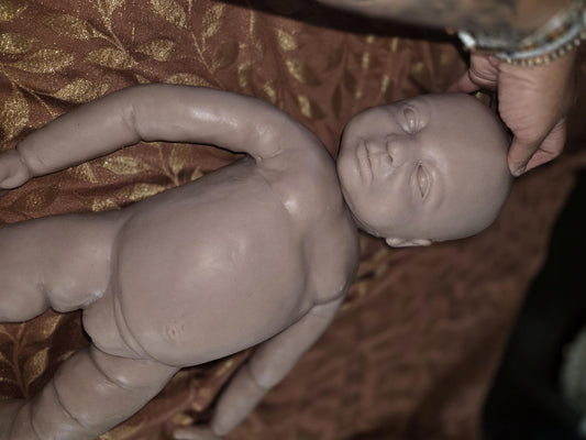 huge toddler full body silicone baby 27" inches