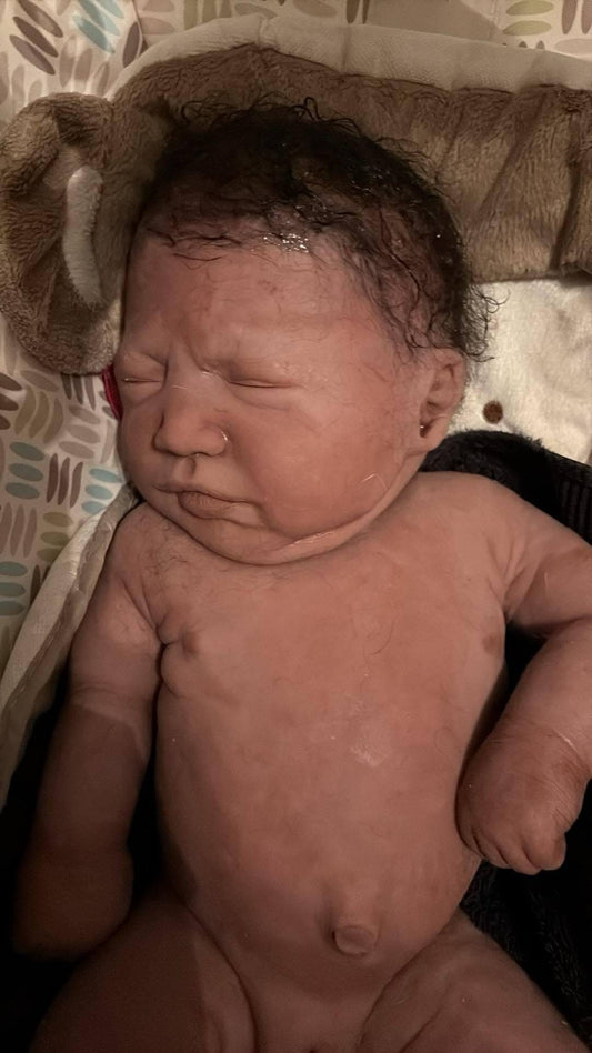 Full body silicone baby 19" Emerly  chunky newborn