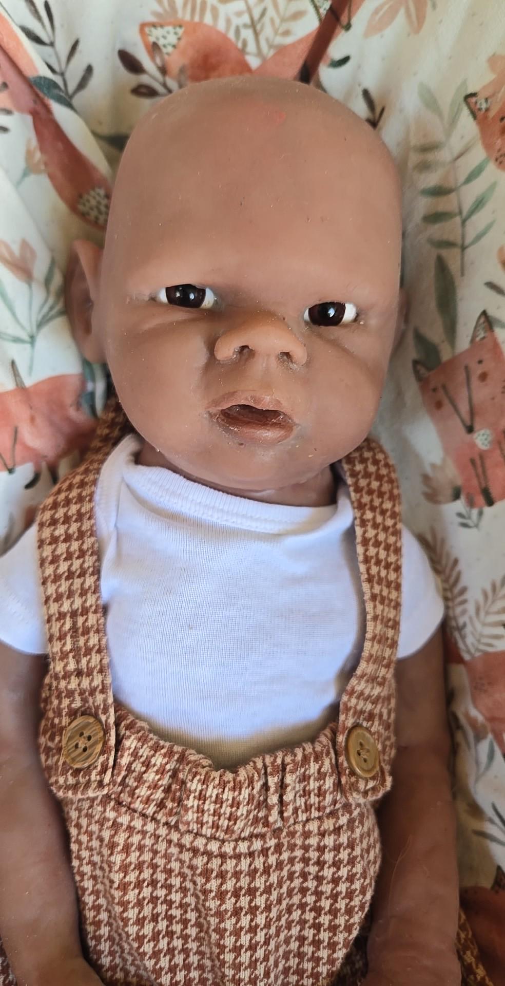 Full body silicone baby boy newborn