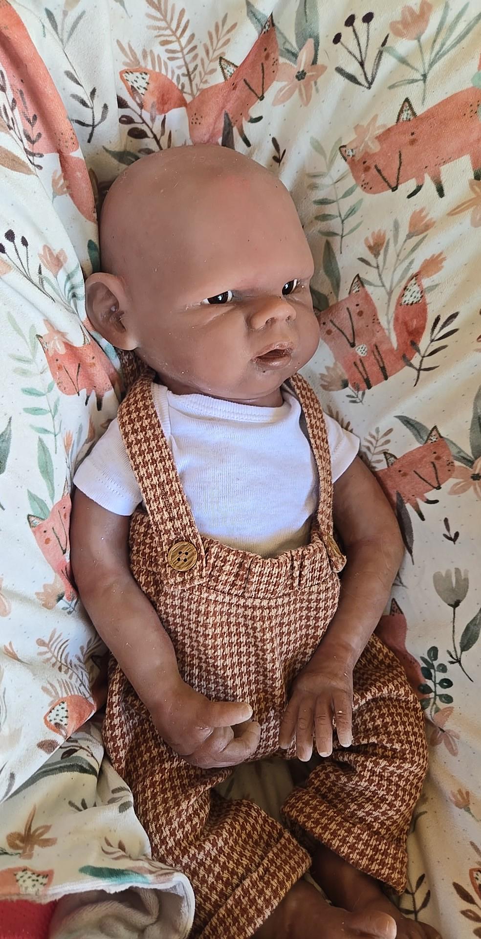 Full body silicone baby boy newborn