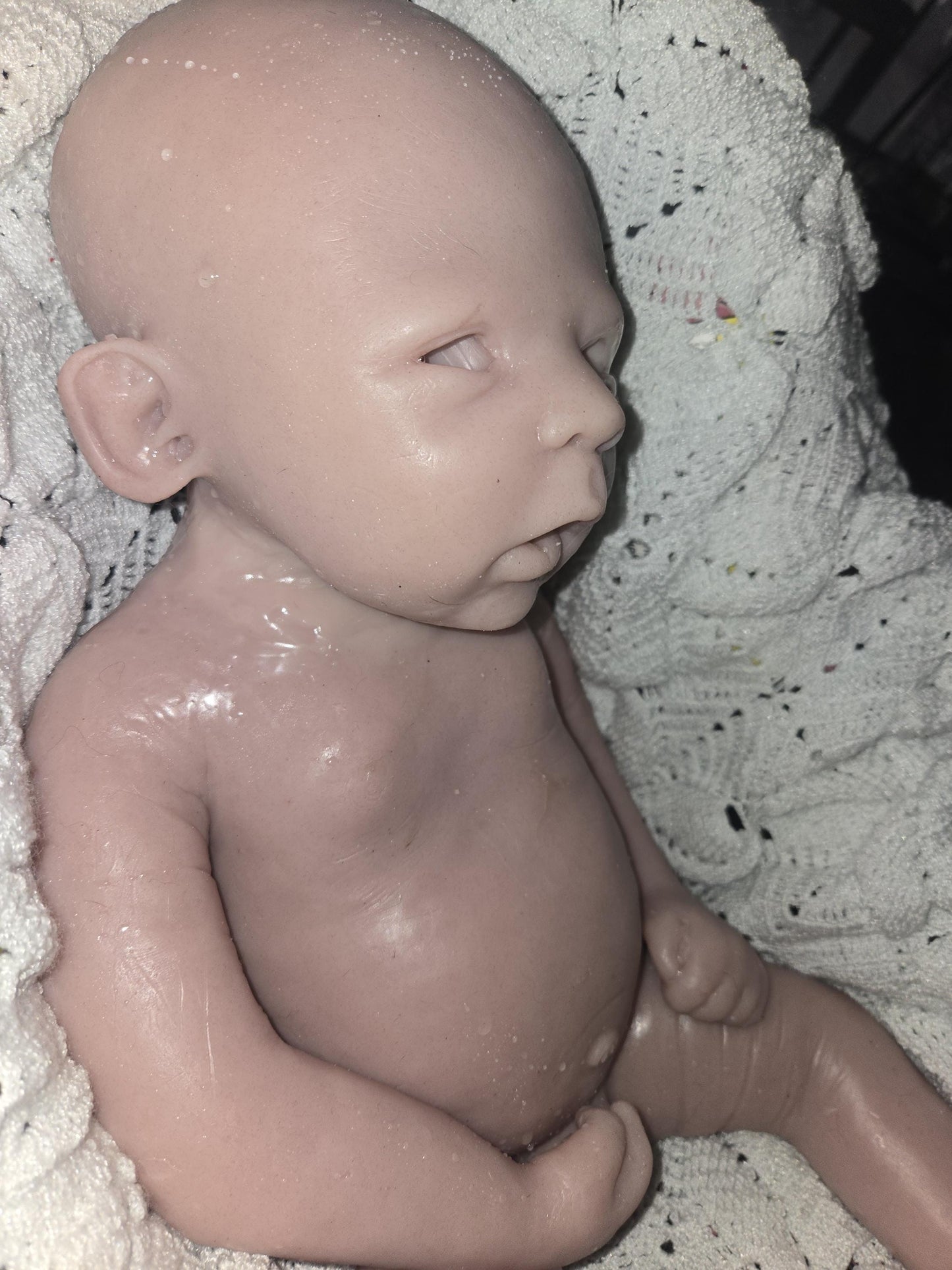 24" Full Body Silicone Baby Boy or girl 6 month old size!! Mason/madison toddler
