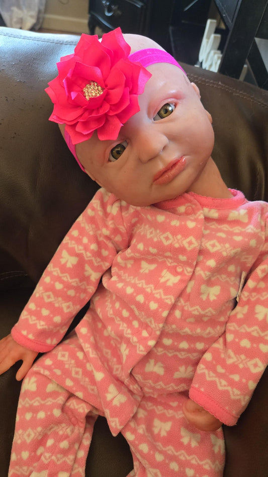 Full Body silicone baby toddler 24" 6 month old "autumn" Donna kohn