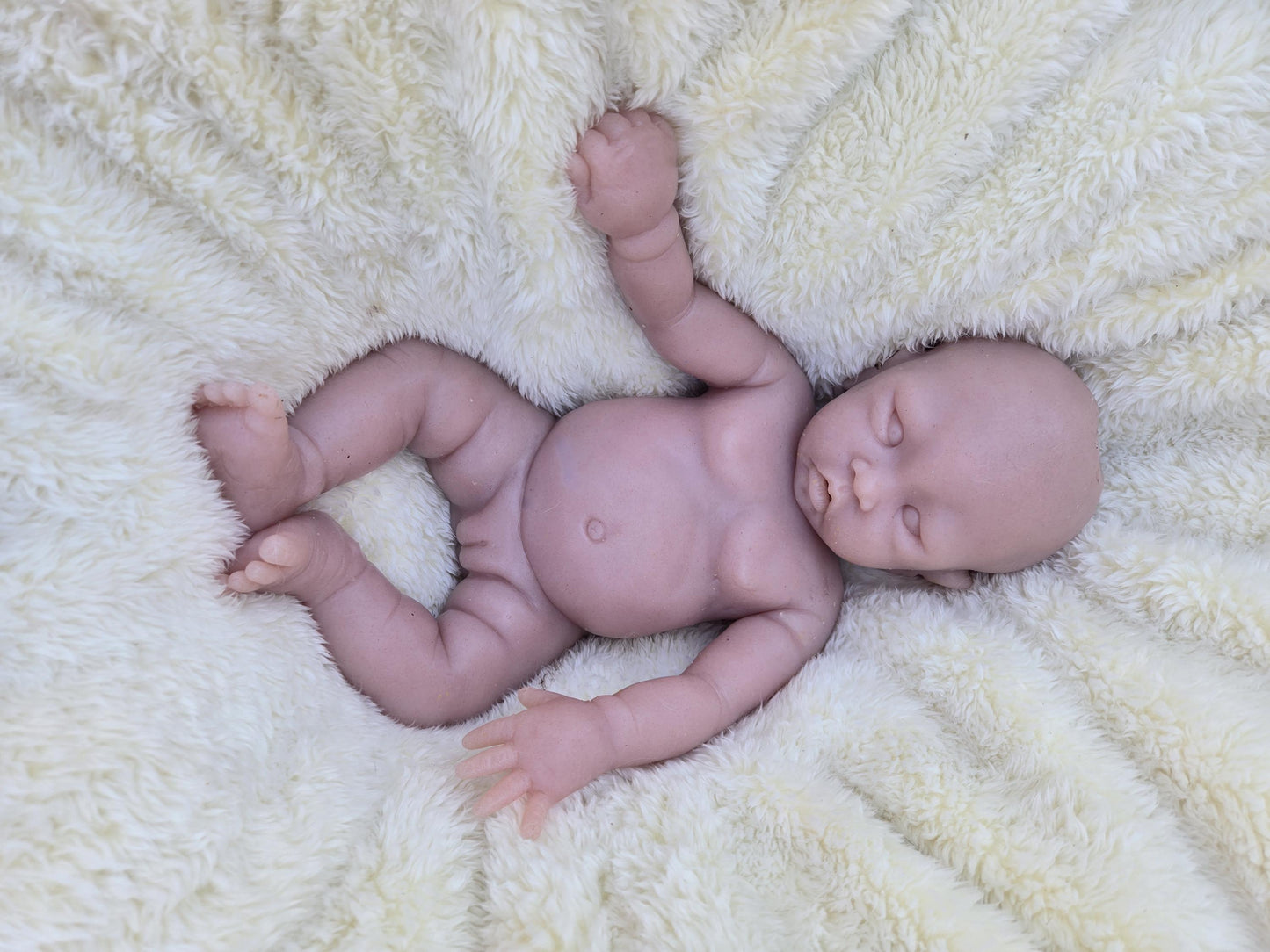 Full body silicone baby doll 17" Su Chinese baby