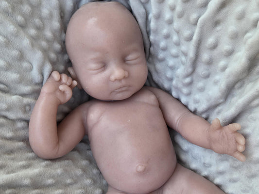 full body silicone baby boy 18" blank kit or painted baby russle