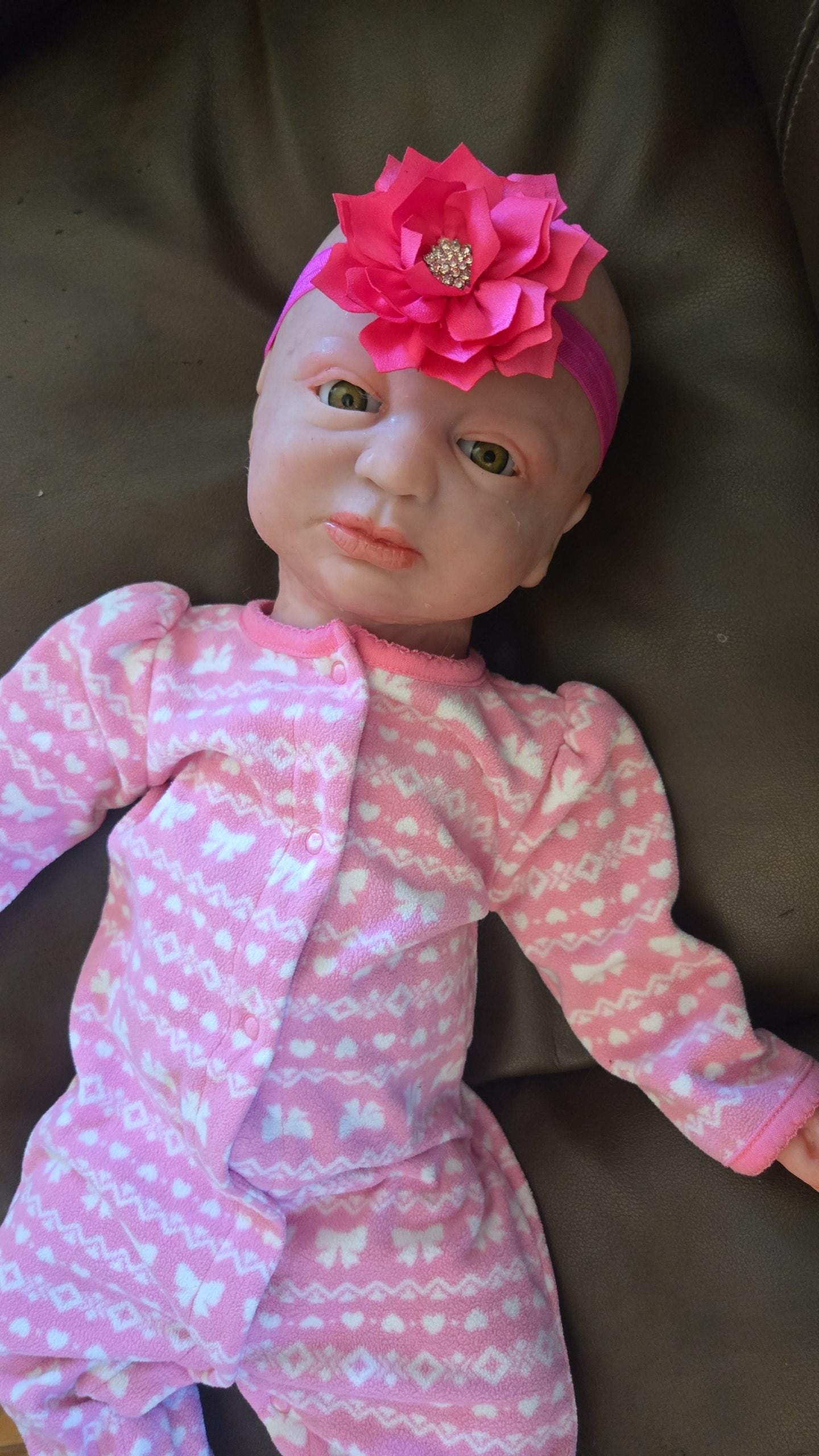 Full Body silicone baby toddler 24" 6 month old "autumn" Donna kohn