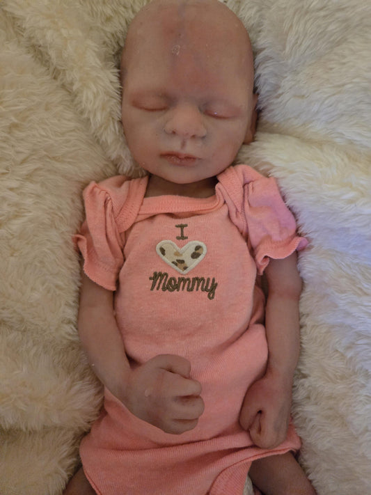 Full body silicone baby 15" preemie bria