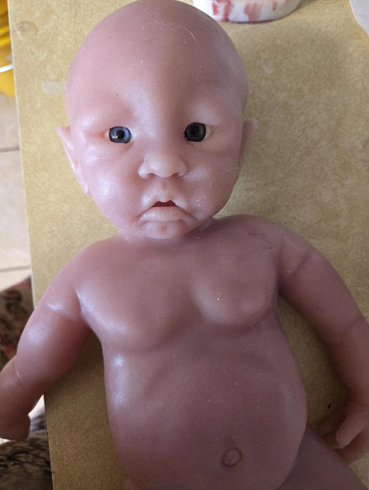 Full body silicone baby doll 17" Su Chinese baby girl or boy