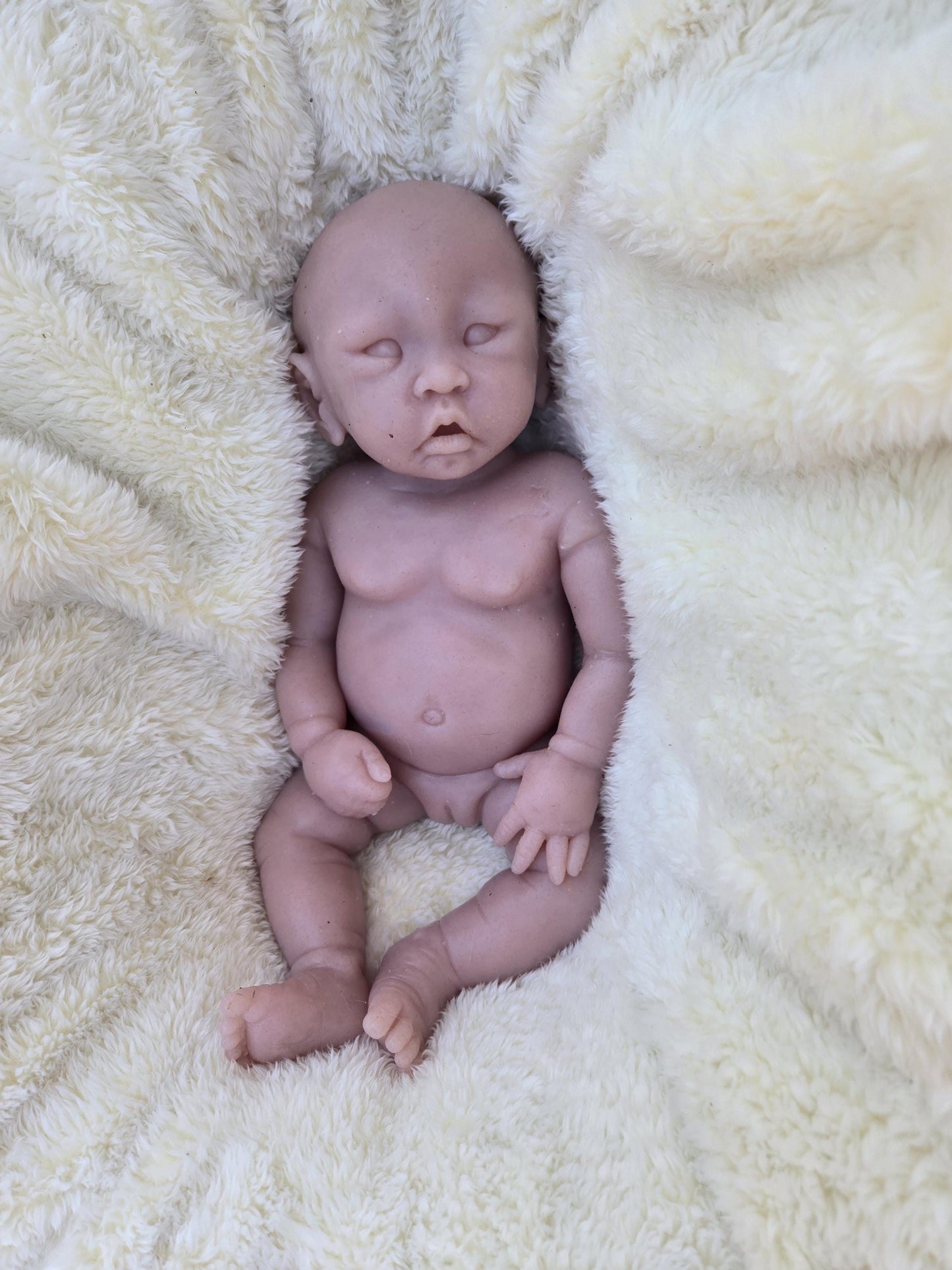 Full body silicone baby doll 17" Su Chinese baby