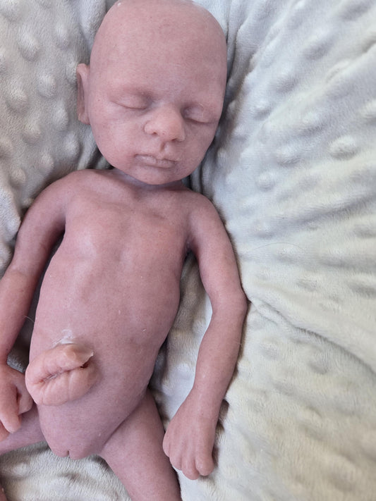 Full body silicone baby girl 15" preemie sculpted by Pamela erff preemie