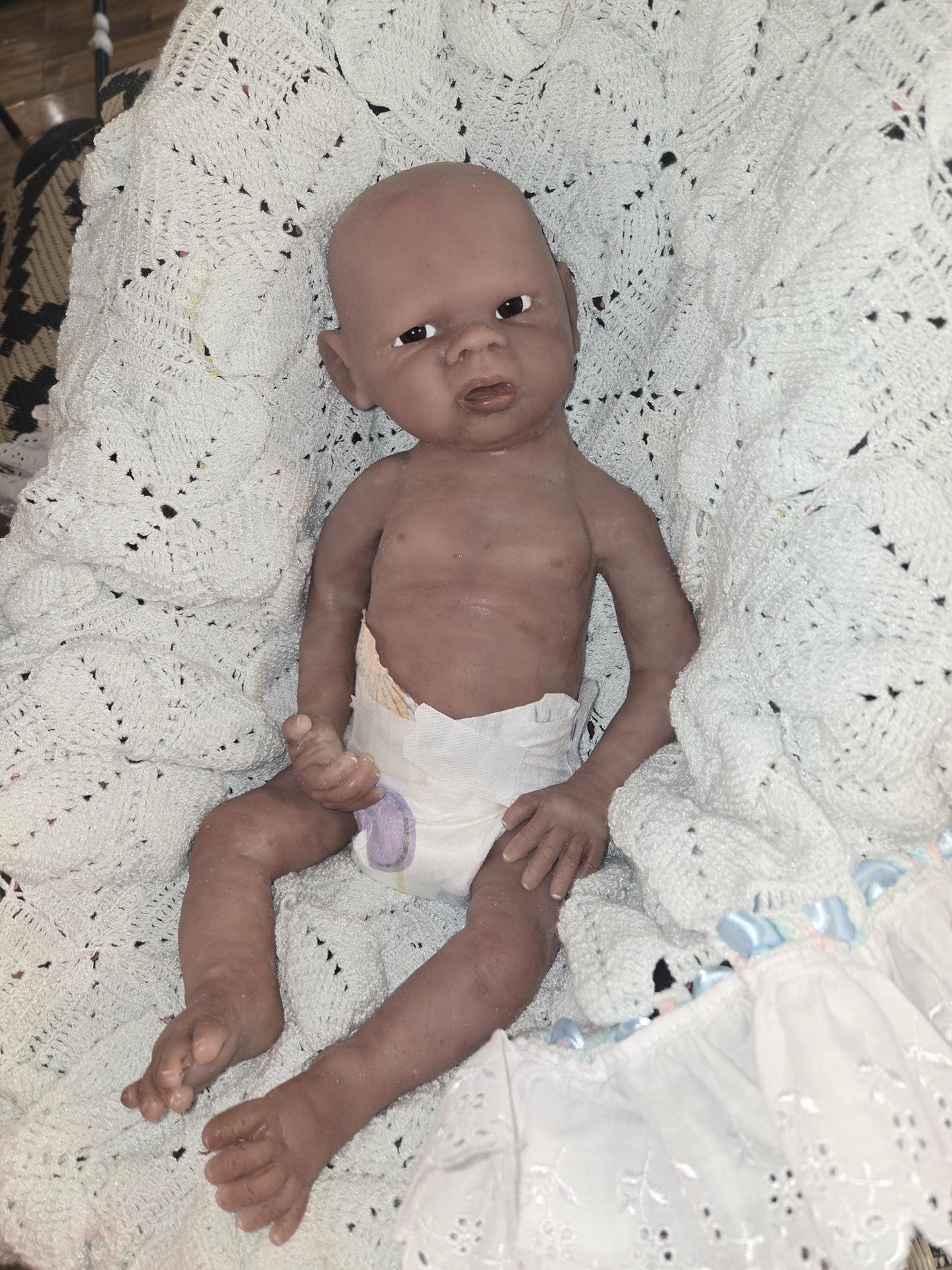 Full body silicone baby boy newborn baby pamela erff
