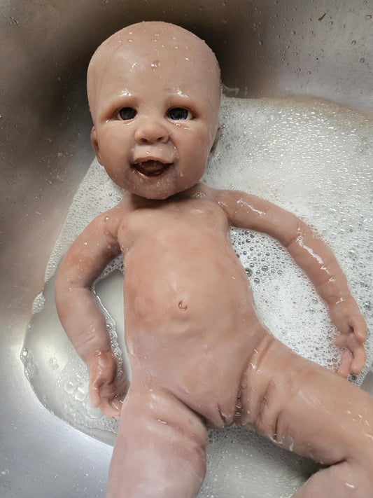 Full Body Silicone Baby Boy or girl Happy smiley baby full body or cuddle head