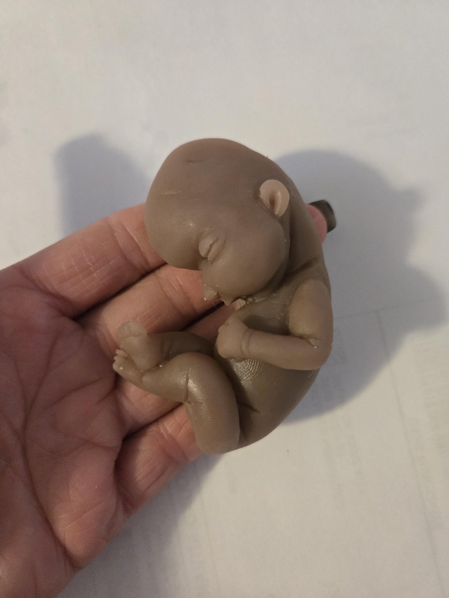Biracial memorial fetus silicone baby choose size gift