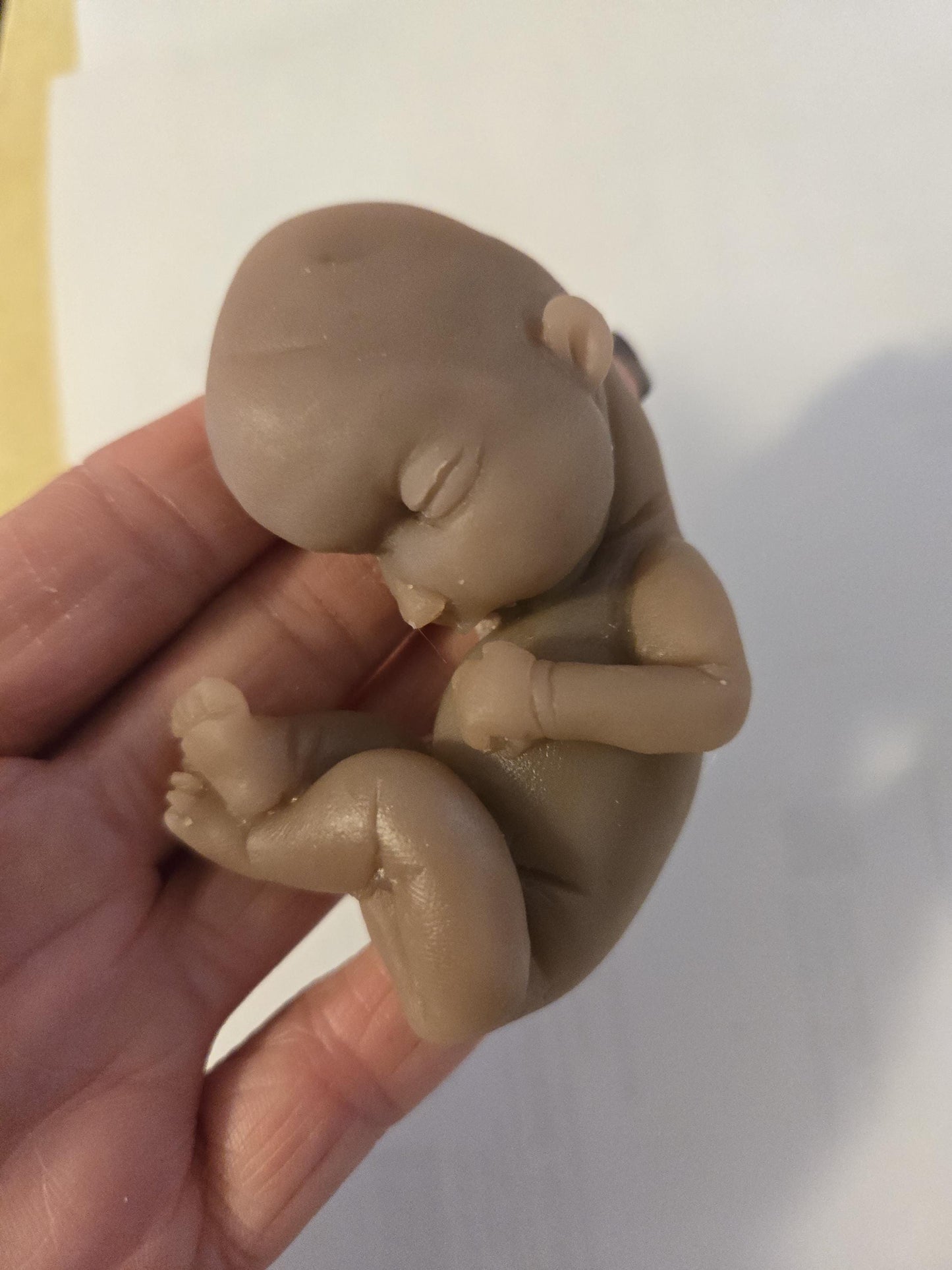 Biracial memorial fetus silicone baby choose size gift