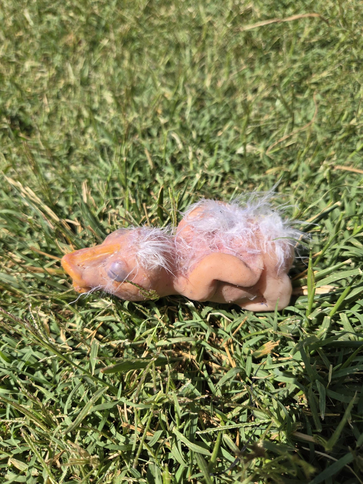 Custom 4" Silicone Baby Bird ā Fantasy Creature Art Doll
