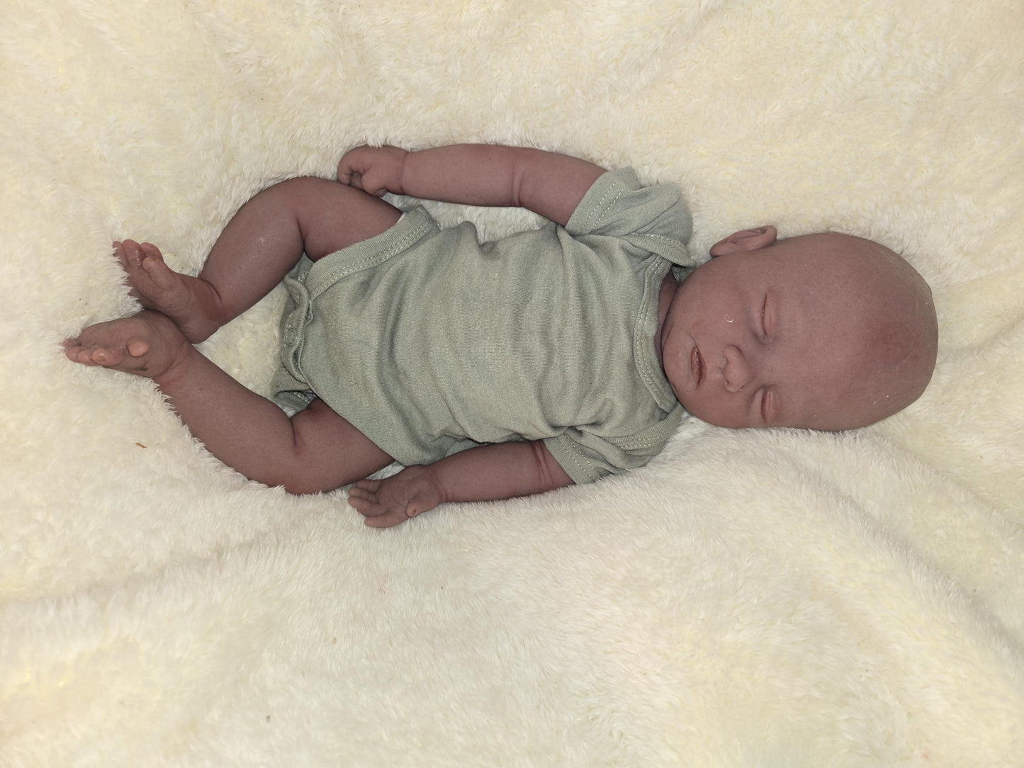 ready to ship 18" Full Body Silicone Baby boy newborn