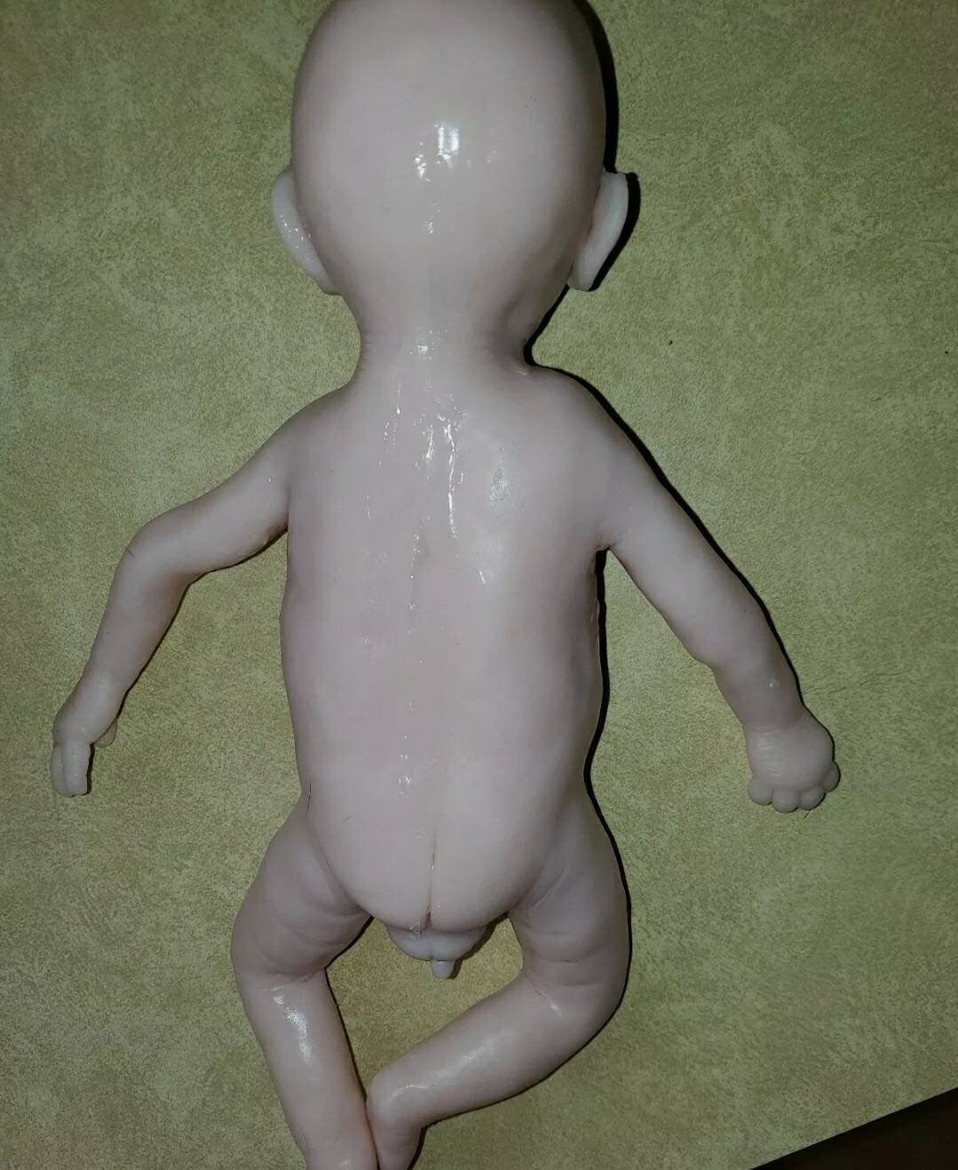 Full body silicone 15" baby boy newborn "Brady"