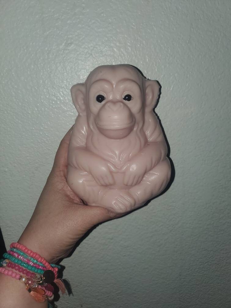 Full body silicone baby monkey ape