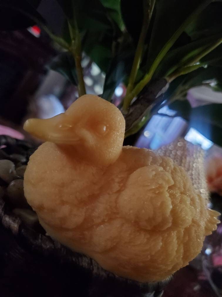 Silicone baby duck ducky you choose color 4.5"