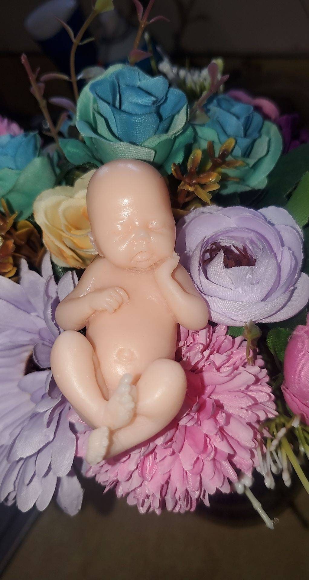 Silicone preemie 3" baby girl
