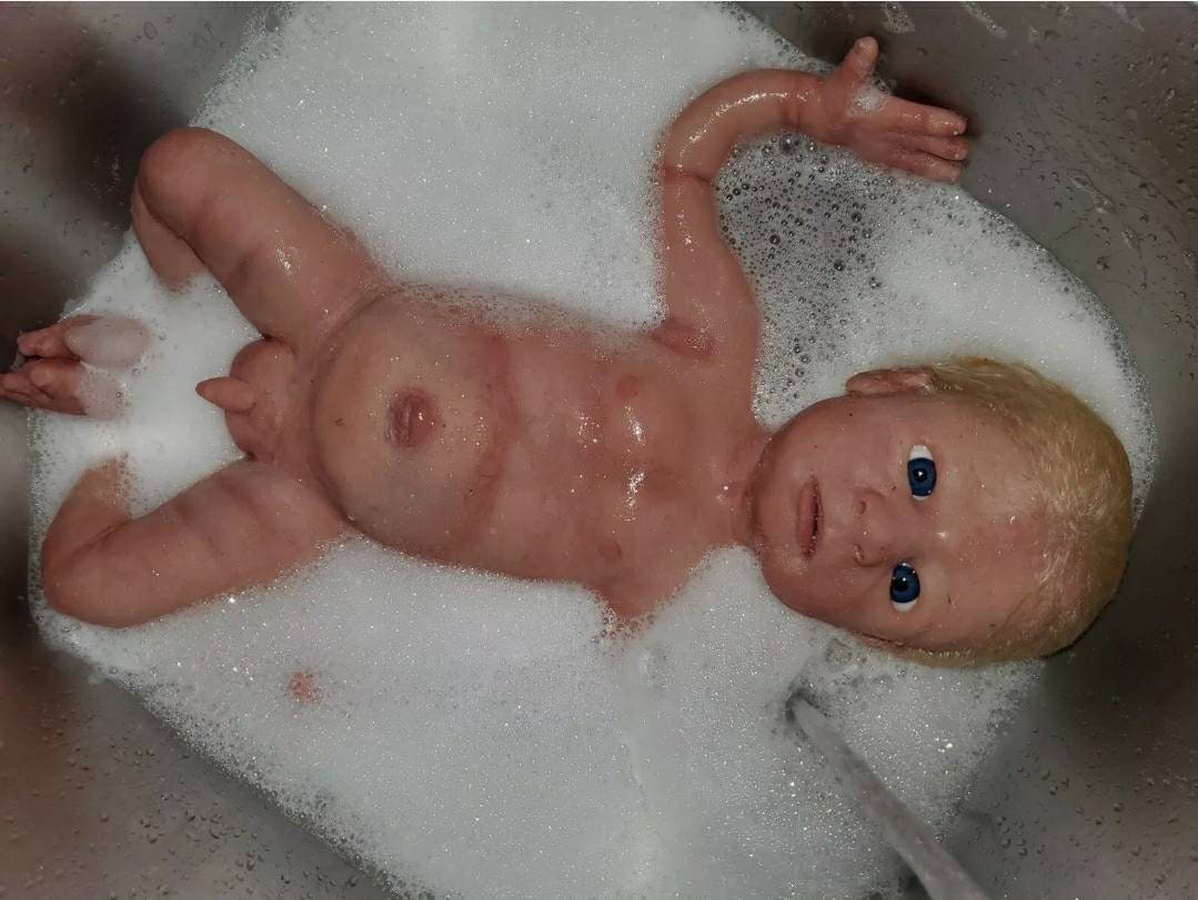 Full body silicone baby 18" lior dacey
