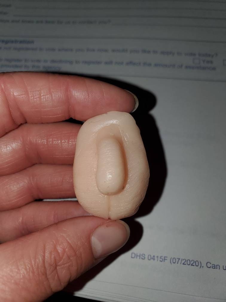 Preemie silicone baby weeiner for attachment  to change girls into boy babies