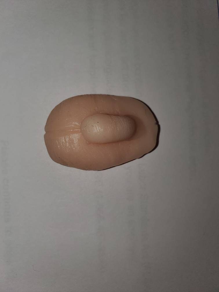 Preemie silicone baby weeiner for attachment  to change girls into boy babies