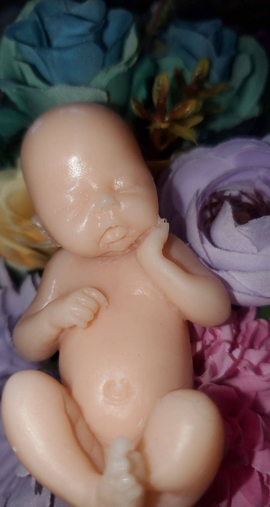Silicone preemie 3" baby girl