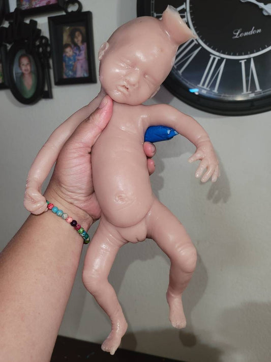 12" preemie silicone baby full body janelle