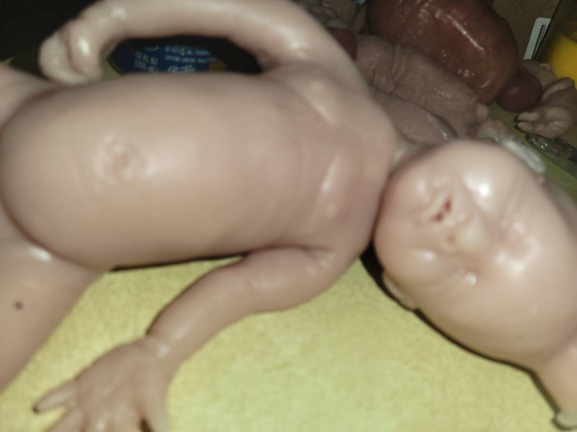 12" preemie silicone baby full body janelle