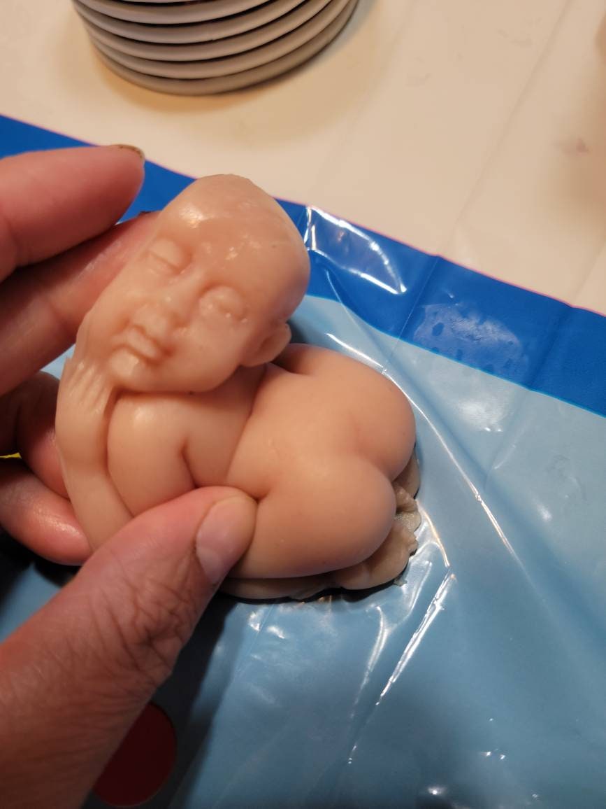 4" silicone baby