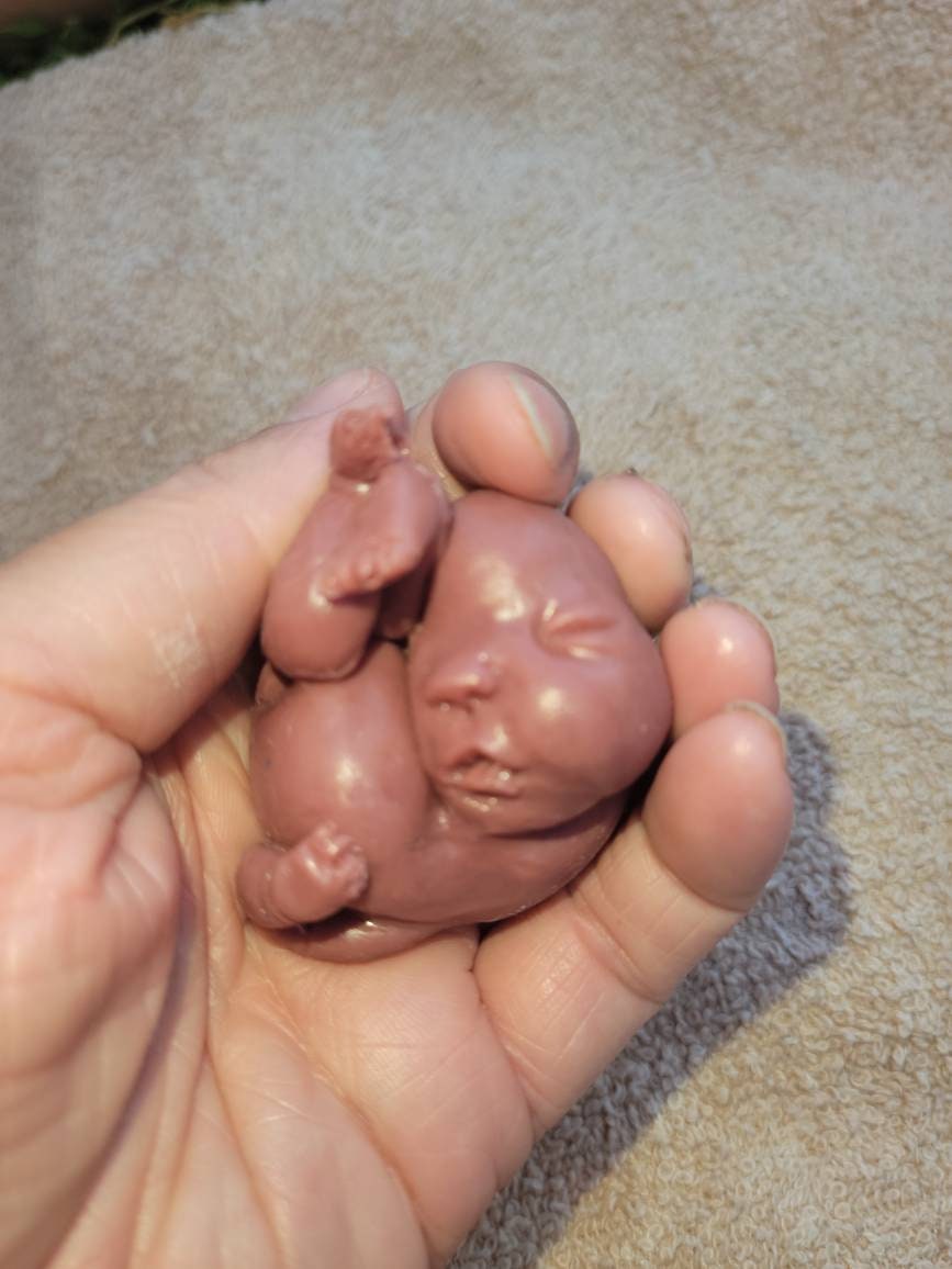 15 week memorial fetus silicone baby