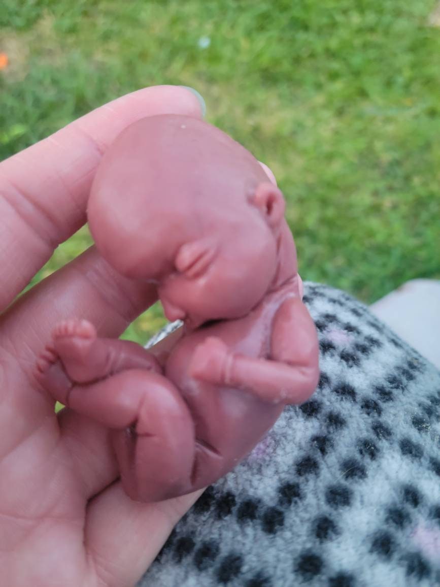 17 week gestational silicone baby fetus memorial baby