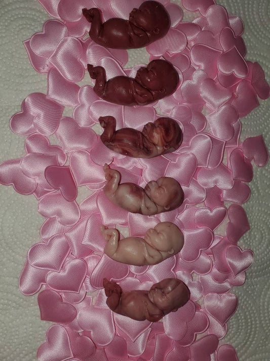 13 week silicone baby fetus memorial baby