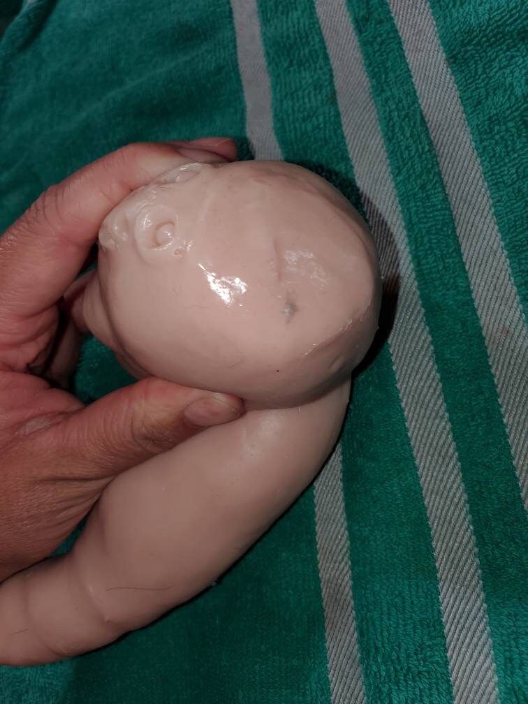9" full body silicone baby caterpillar