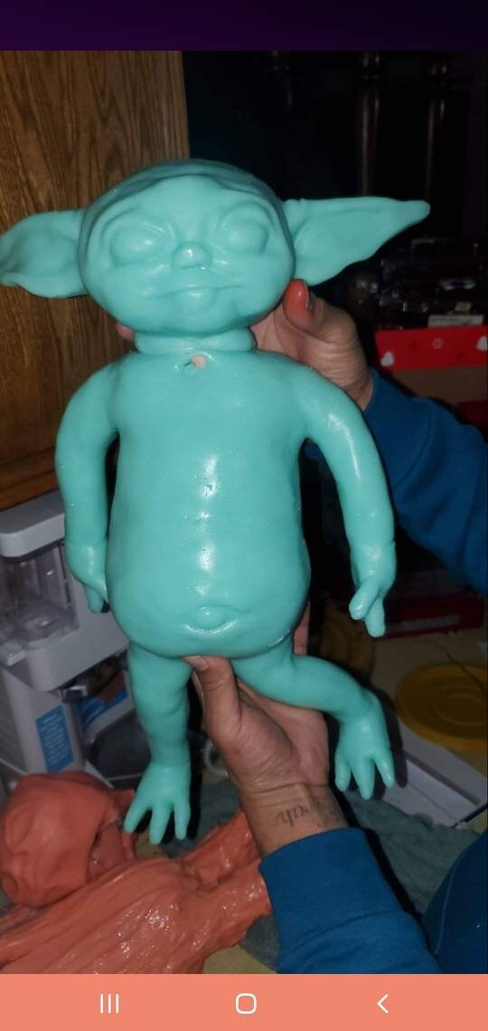 Full body silicone baby YODDY blank kit