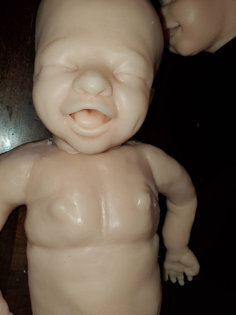 Full body silicone baby boy 23"