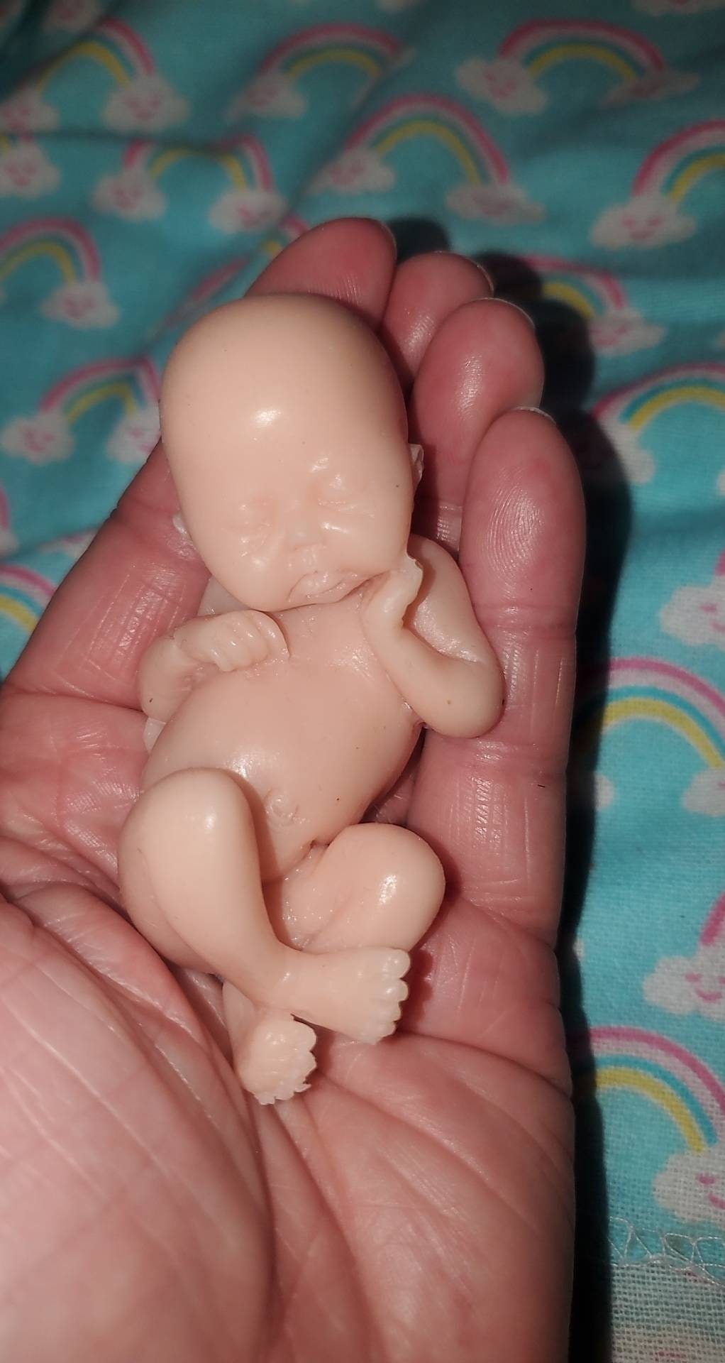 Full body silicone baby 3.5" mini