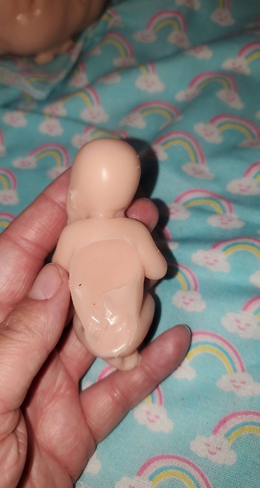 Full body silicone baby 3.5" mini