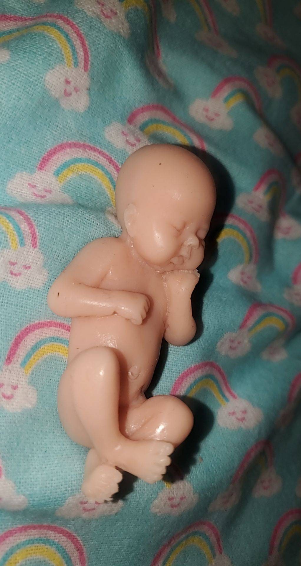 Full body silicone baby 3.5" mini