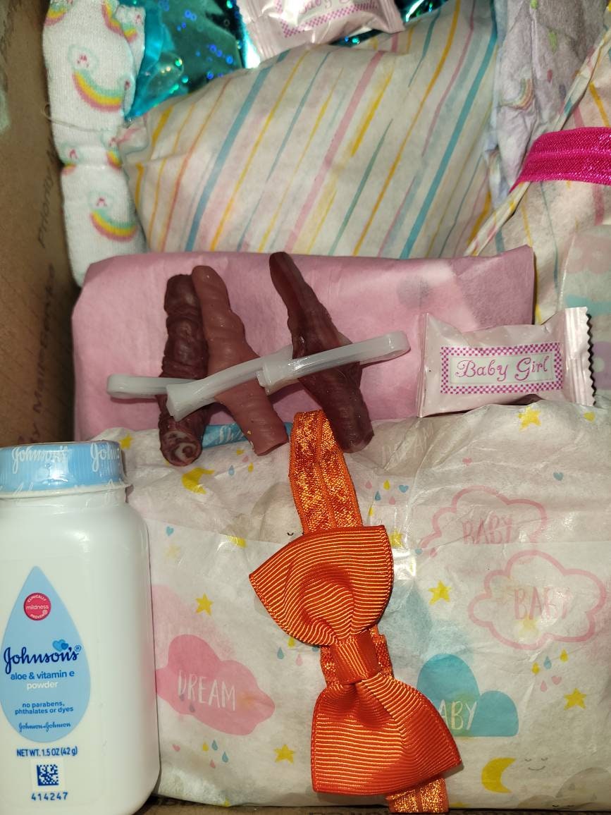Doll baby surprise BABY box opening 27 items for Reborn silicone baby