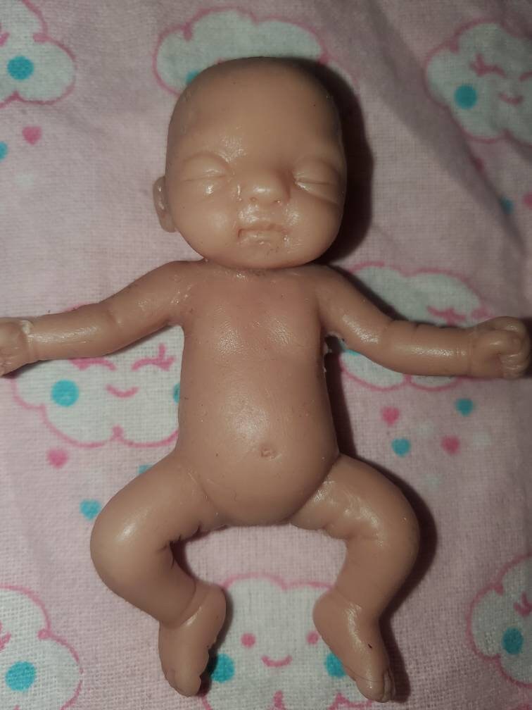 Full body silicone baby 4"