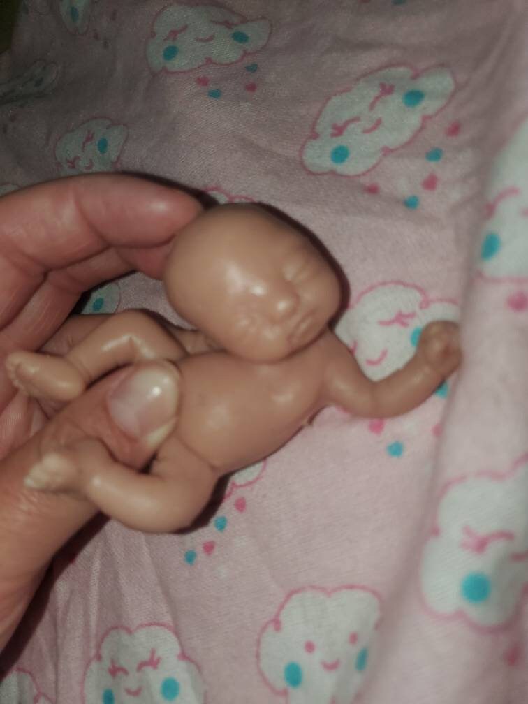 Full body silicone baby 4"