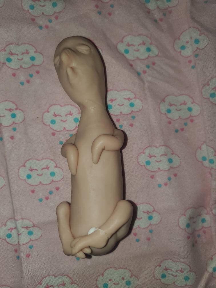 Full body silicone 7" birdy baby blank