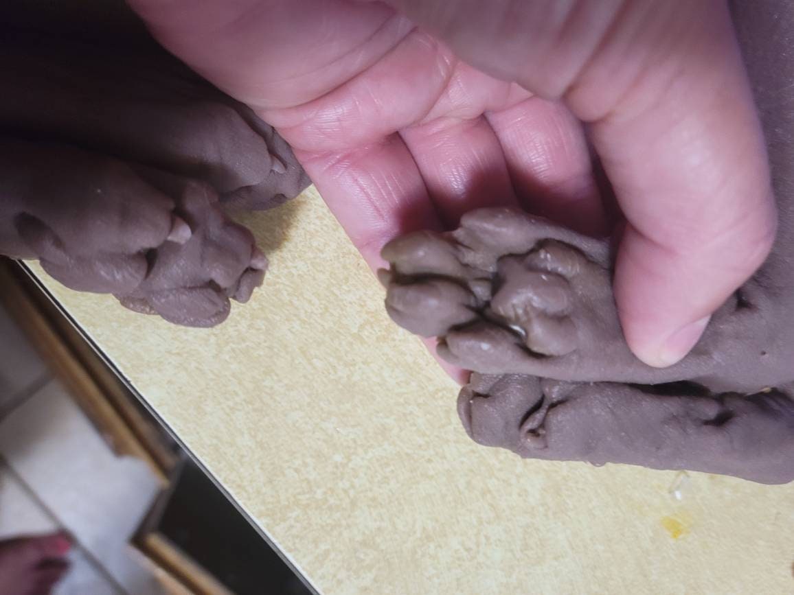 Silicone sphynx cat