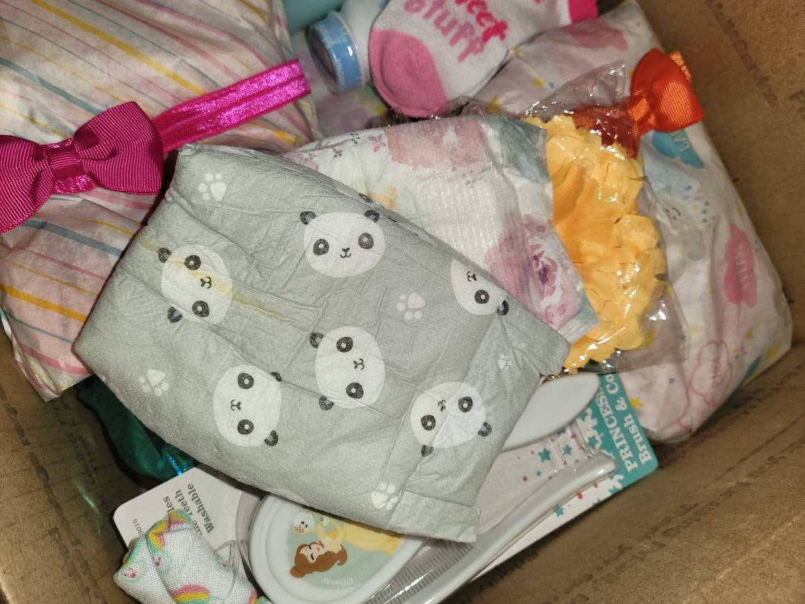 Doll baby surprise BABY box opening 27 items for Reborn silicone baby