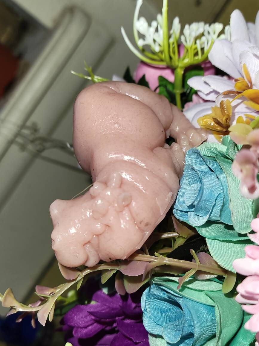 3" silicone baby hippo blank