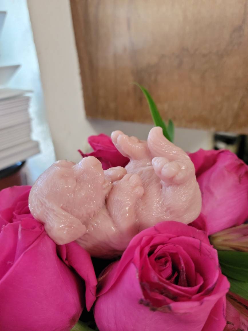 3" silicone baby puppy