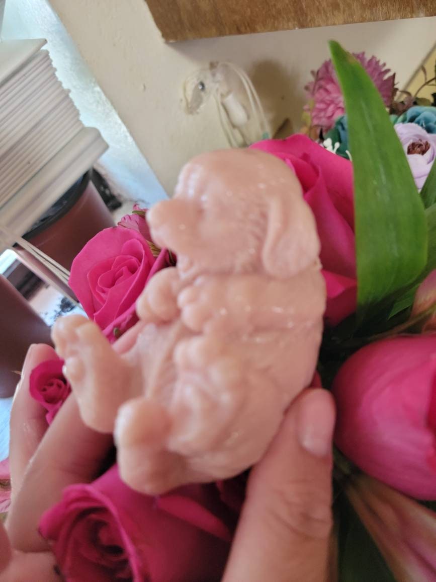 3" silicone baby puppy