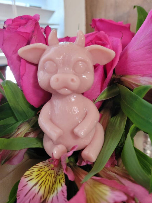 Silicone baby calf cow blank