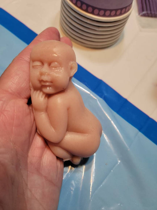 4" silicone baby